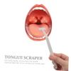 SAFIGLE 2pcs Tongue Scraper Professional Cleaning Tool for Adults Gentle Tongue Brush for Fresh Breath Durable Design Bad Breath Remover Gray Color view 4