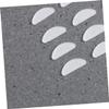 SAFIGLE 25pairs Silicone Nose Pads for Glasses Non-slip Eyeglasses Nose Pad Replacement Adhesive for Eyewear view 3