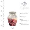 Cardinal Bird Urn for Ashes for Women, Burial Urn for Ashes Adult Male, Small Urns for Human Ashes Keepsake, Small Cremation Urns for Ashes (Size - 3inch, 4 Pcs) view 2