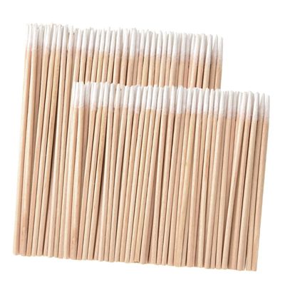 ABOOFAN Safe Easy to Carry 300pcs Cotton Toothpick Stick for Daily Use Artists Travel
