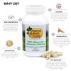 100% Pure Wisconsin American Ginseng Capsules - 500mg. Authentic Panax Quinquefolius. Potent Ground Ginseng Root - No Fillers, Binders or Other Additives. (120 Count) view 3