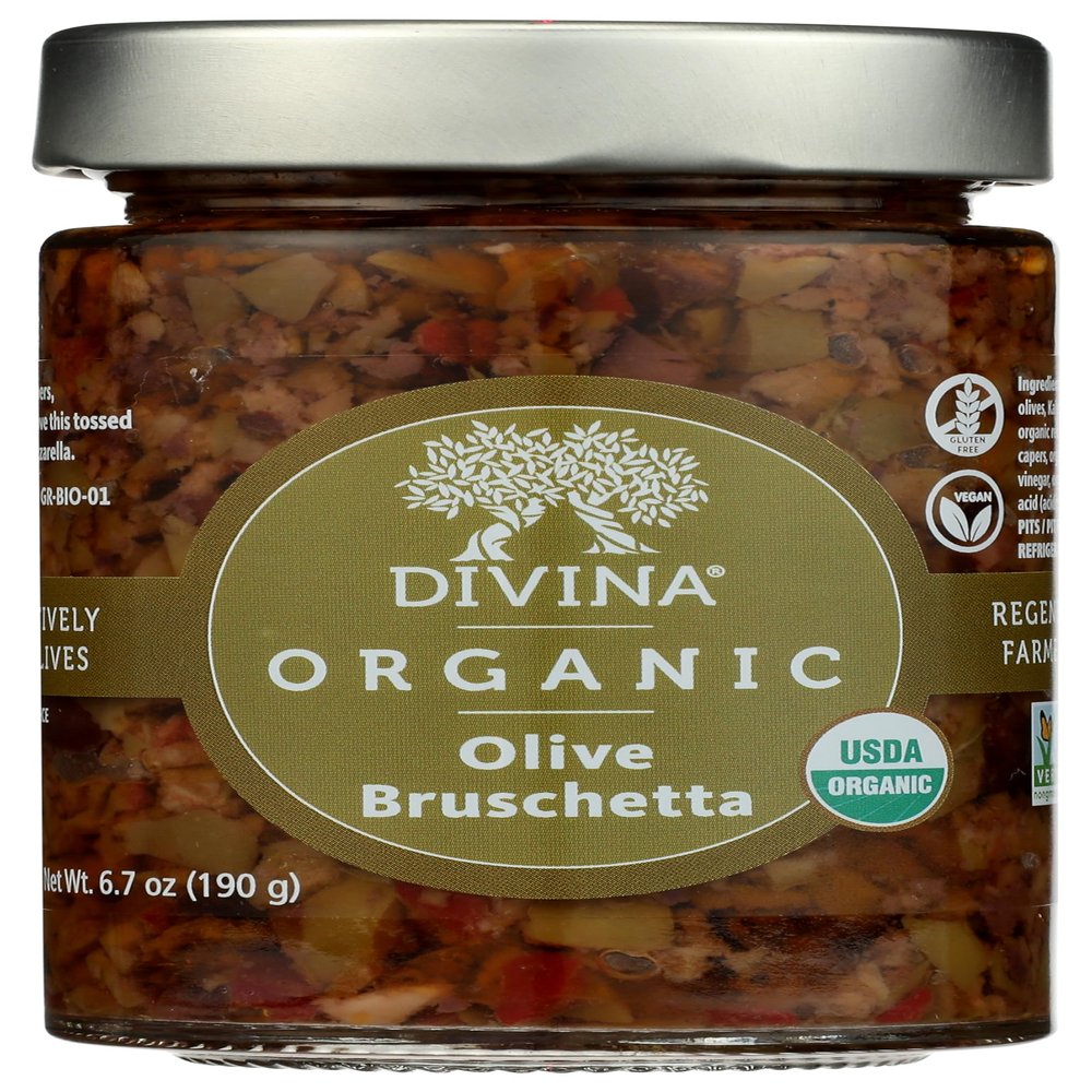 Divina Olive Bruschetta, 7 Ounce