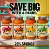 Hoboken Farms Classic Sampler - No Sugar Added, Low Sodium, Non-GMO, Preservative-Free, Low Carb, Keto Better For You Pasta Sauce! (25 Fl Oz, Pack of 4) view 2