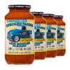 Hoboken Farms Low Sodium Marinara Sauce - Keto Certified, Low Sodium, No Sugar Added, Non GMO Project Verified, Plant Based, and Paleo Friendly (25 Fl Oz, Pack of 4) view 1