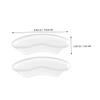 NOLITOY 5pairs Gel Heel Inserts for Loose Shoes Soft Self-Adhesive Heel Grips for Men Women Double Layer Cushioning for Comfort and Stability of Slipping Pads for and Casual Footwear view 2