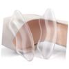 NOLITOY 5pairs Gel Heel Inserts for Loose Shoes Soft Self-Adhesive Heel Grips for Men Women Double Layer Cushioning for Comfort and Stability of Slipping Pads for and Casual Footwear view 4