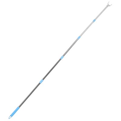 Ciieeo Adjustable Clothesline Pole Extendable Retractable Telescopic Aluminum for Camping Laundry Window Treatments Clothes Reaching