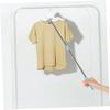 Ciieeo Adjustable Clothesline Pole Extendable Retractable Telescopic Aluminum for Camping Laundry Window Treatments Clothes Reaching view 2