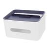 HAKIDZEL Multi-purpose Tissue Box and Remote-control Organizer for Desktop Compact Design for for Organizing Sundries and Keeping Your Workspace Tidy view 1