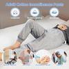 Reusable Incontinence Pants for Adults - Adjustable Urine Leakproof Bedridden Patient Care Trousers Night Spill Proof Absorption for Elderly Unisex Men Women (Blue Long,XXX-Large) view 2