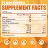 L-lysine Gummies 1000mg, Chewable Lysine Supplement with Vitamin C, D3, K2 & Zinc, Enhance Immunity, Lips & Skin Health, Collagen Growth, Sugar-Free, Gluten-Free, 60 Count (Pack of 2) view 3
