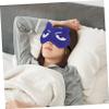 DEARMAMY 6pcs Fluffy Sleep Mask for Boys and Girls and Adults Soft and Darkening Eye Masks Elastic Band for Night Sleep view 4
