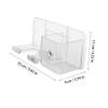 WRITWAA Wall-Mounted Hair Dryer Rack No Punching Required Bathroom Storage Stand for Blow Dryer and Straightener Plastic Organizer for Hair Tools view 2