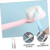 OATIPHO 2pcs Toothbrush Soft Bristles for Gentle Cleaning for Newborns and Toddlers Includes One Spare Toothbrush for Oral Care and Preventing Tooth Decay view 2