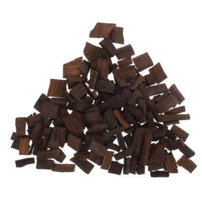 Ciieeo 1 Pack Oak Chips French Oak Cubes Wine Making Supplies Charred for Whiskey Enhance Wine Flavor Aroma