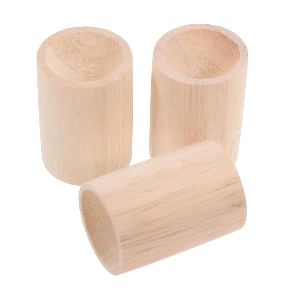SOLUSTRE 3pcs Wooden Essential Oil Diffuser for Car Office Aroma Essential Oil Diffuser Stick Portable for