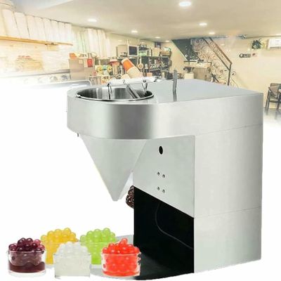 OJHGRDFV Popping Boba Making Machine,Automatic Tapioca Bubble Tea Pearl Maker,Popping Boba Moulding Tool,Taro Ball Cassava Ball Maker,50kg/h