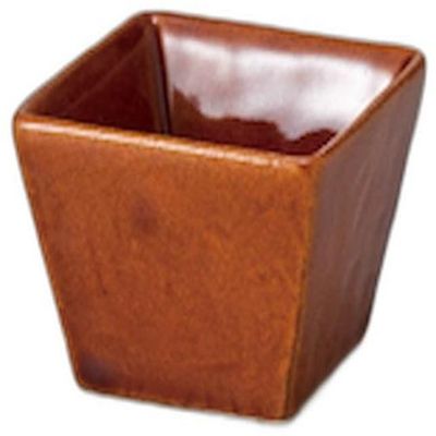 American Glaze Square Delicacy [ 4.5 x 4.5 x 3.3 cm ] | Delicacy Setomonohonpo
