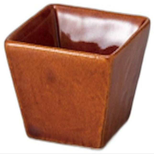 American Glaze Square Delicacy [ 4.5 x 4.5 x 3.3 cm ] | Delicacy Setomonohonpo