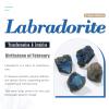 Nupuyai 2.76"-3.86" Natural Labradorite Heart Stone, Polished Worry Palm Stone for Anxiety Relief, Reiki Healing Crystal Meditation & Positive Energy Feng Shui Decor for Home Office, 401g-500g view 3