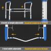 Mobile Toilet Standing Aid, Adjustable Toilet Frame, Non-Slip Free Standing Support Toilet Safety Frame, Suitable for Any Toilet(B) view 4