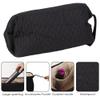 DODAMOUR Large Hair Styler Carrying Case, Quilted Travel Storage Bag for Styler and Attachments, Padded Waterproof Organizer for Hair Dryer & Styling Tools (Black) view 3