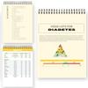Diabetes Food Chart, Joyfulmap Meal Planner for Diabetics, 345 Grocery Foods List, Diabetic Food List Guide Chart w/Serving Size, Carbs, Calories, Glycemic Index (5.8 x 8.2INYellow) view 1