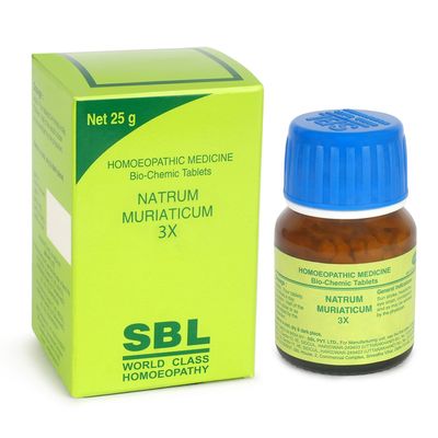 SBL Natrum Mur 30x 25gm (Pack of 4)