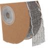 Angoily Yards Linen Fabric Decorative Ribbon for Office Decor Party Fall Decorations Engagement Party DIY Fresh Flower Wrapping Accessories Wavy Brim Pattern Grey view 3