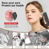 Portable Rechargeable Ear Dryer, Warm/Natural Air Modes, One-Button Easy Operation, 40-Min Runtime with 1-Hour Fast Charging, Lightweight for Travel & Home (Gray) view 2