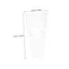 FRCOLOR 50pcs Clear Flower Bouquet Wrapping Paper Transparent Cellophane Bags for Elegant Floral Packaging for Weddings Valentine Day and Special Occasions view 2