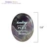 FUNERAL PRINTS Healing Amethyst Worry Stone (20) view 2