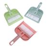 VALICLUD 3sets Mini Broom and Dustpan for Efficient Cleaning Portable Handheld Whisk Brush and Dust Pan Kit for Desktop Cat Litter Box Use view 1