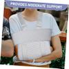 Vaguelly Arm Sling for Shoulder and Elbow Injury Support Comfortable and Lightweight Immobilizer for Adults Ergonomic Design for Optimal Stability and Compression Fit for Men and Women view 3