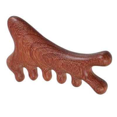VALICLUD Scalp Massager Comb Handmade Gua Hair Tool for Head Relaxation Portable and Lightweight Suitable for All Hair Types and Ages