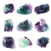 1 Lb Large Rough Fluorite Stone Raw Fluorite Crystal Stone Natural Rainbow Fluorite Purple Fluorite Healing Stones for Tumbling, Wire Wrapping, Wicca Reiki, Meditation view 1