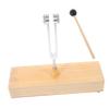 Toddmomy 1Set Tuning Fork Meditation Tools with Wooden Voice Box for Healing Practices Tuning Fork for Relaxation Portable Sound Therapy and Focus Improvement view 1