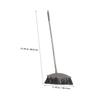 GLEAVI 2pcs Heavy Duty Stainless Steel Broom with Long Handle Thick Metal Household Cleaning Supply for Home Kitchen Garage and Patio view 2