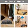 GLEAVI 2pcs Heavy Duty Stainless Steel Broom with Long Handle Thick Metal Household Cleaning Supply for Home Kitchen Garage and Patio view 3