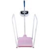 Assist The Elderly in Measuring Weight gain While Standing, with an Electronic Scale with armrests, Suitable for use in clinics, Hospitals, Schools, Nursing Homes (Armrest Pink) view 1