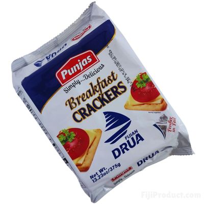 Fijian Drua Edition - Breakfast Crackers (Pack of 1 x 375g) Favorite Goodness Pacific Islanders, With Love From FIJI