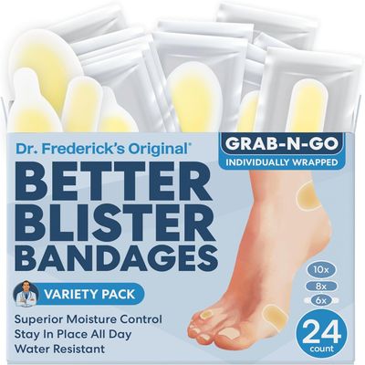 Dr. Frederick's Original Better Blister Bandages, Variety Pack, 24 ct