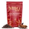 Organic Cacao Nibs 8oz Medium roast, Unsweetened Cocoa Nibs for Baking, Smoothies & Snacks Vegan Chocolate Superfood, Keto Snack, Gluten-Free, Non-GMO, Paleo Friendly, Pure Dominican Cacao view 1