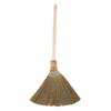 SHERCHPRY Asian Woven Broom Corn Broom Handle Dusting Brush Versatile Easy Storage view 1