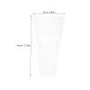 TOVINANNA 50pcs Clear Flower Bouquet Bags Transparent Flower Wrapping Paper for Bouquets Stylish and Practical Floral Packaging for and Events view 2