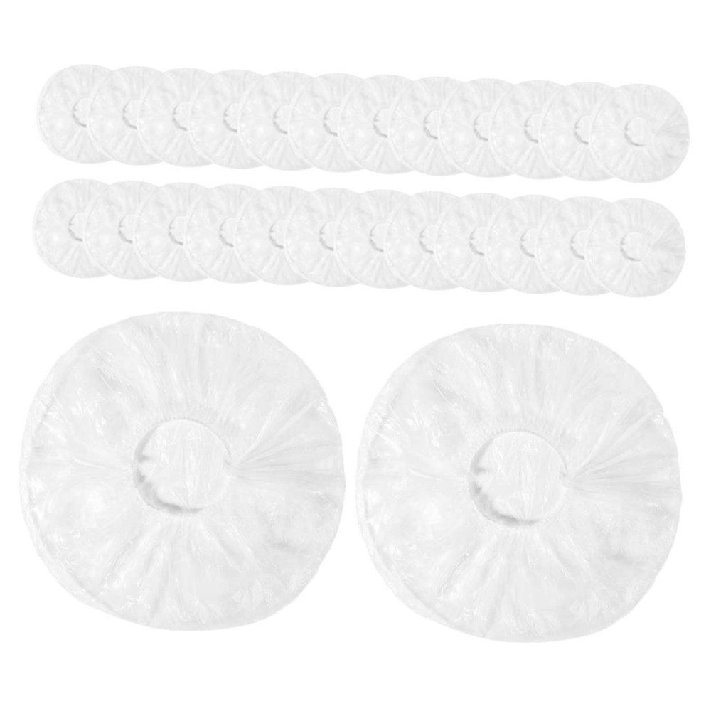 IMIKEYA 400pcs Plastic Bowl Covers Elastic Food Storage Covers Kitchen Supplies Elastic Wrap Bowl Food for Fridge