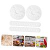 IMIKEYA 400pcs Plastic Bowl Covers Elastic Food Storage Covers Kitchen Supplies Elastic Wrap Bowl Food for Fridge view 3