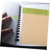 HOLIDYOYO 1set Braille Writing Board Blind Line Cell Braille Plate Writing Stylus Paper Tactile Learning Aid for Special Education view 3