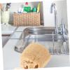 Beaupretty Dish Scrub Sponges Natural Loofah Kitchen Cleaning Tools 2 Exfoliating Brushes view 4