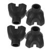NOLITOY Elderly Walking Cane Tips Non Slip Walking Cane Tips Replacement for Protection Stability Comfort view 1